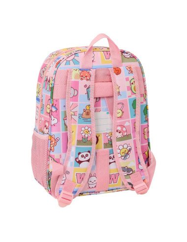 Mochila Infantil Adaptable a Carro Mr. Wonderful "Comic"