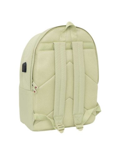 Mochila Doble para Portátil 15.6" + USB El Ganso Basics "Beige"
