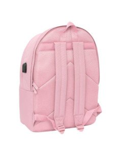 Mochila Doble Para Portatil 15.6" + Usb El Ganso Basics "Pink" | Reino Escolar: Mochilas y Regalos 2
