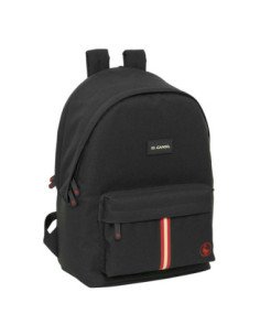 Mochila Doble Para Portatil 15.6" + Usb El Ganso Basics "Black" | Reino Escolar: Mochilas y Regalos