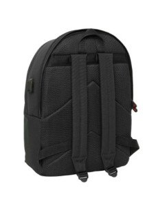 Mochila Doble Para Portatil 15.6" + Usb El Ganso Basics "Black" | Reino Escolar: Mochilas y Regalos 2