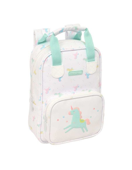 Mochila Infantil con Asas SAFTA Preescolar "Unicornio"