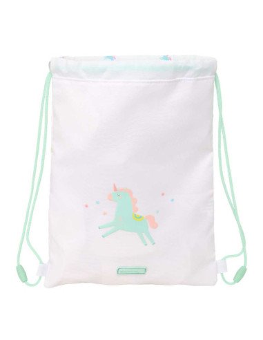 Saco Plano Junior Safta Preescolar "Unicornio" | Reino Escolar: Mochilas y Regalos