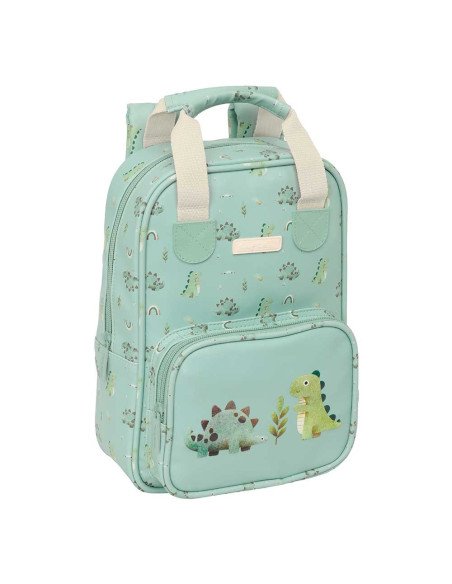 Mochila Infantil con Asas SAFTA Preescolar "Dinos"