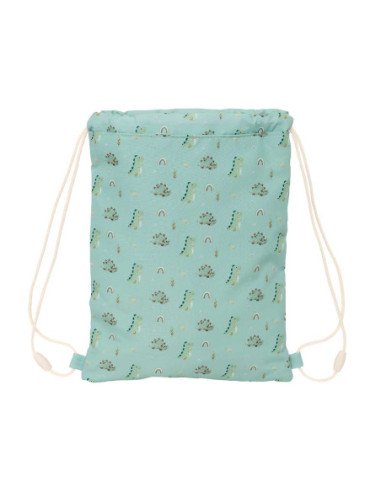 Saco Plano Junior Safta Preescolar "Dinos" | Reino Escolar: Mochilas y Regalos
