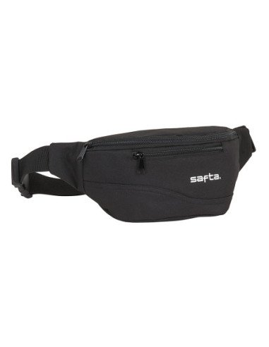 Riñonera Safta Negro | Reino Escolar: Mochilas y Regalos