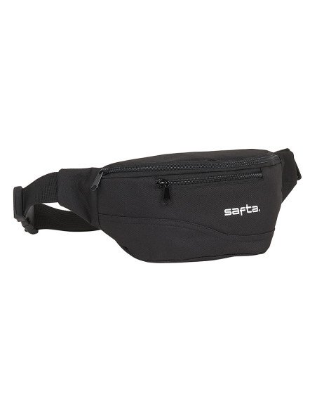 Riñonera Safta Negro | Reino Escolar: Mochilas y Regalos