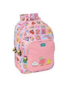 Mochila Doble Adaptable a Carro Mr. Wonderful "Comic" | Reino Escolar: Mochilas y Regalos