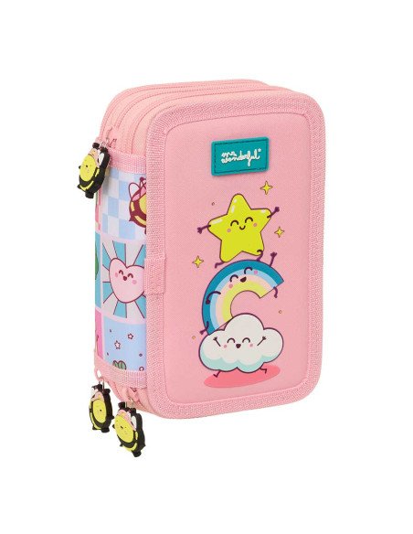 Plumier Triple 37 piezas Mr. Wonderful "Comic" | Reino Escolar
