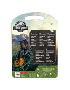 Set Escritura Jurassic World | Reino Escolar: Mochilas y Regalos 2