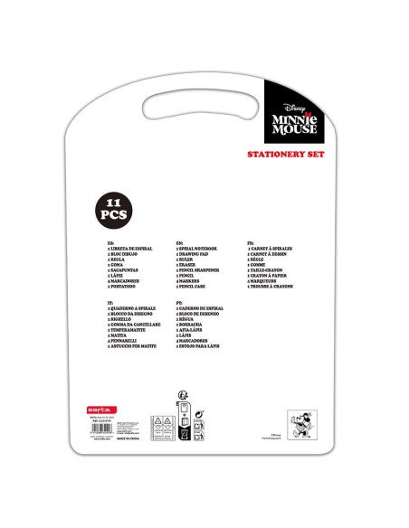 Set Escritura Minnie Mouse "Naive" | Reino Escolar