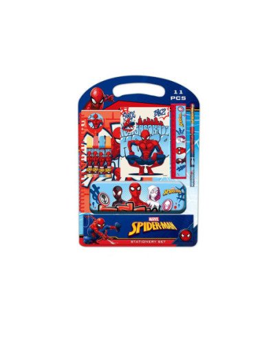 Set Escritura Spider-Man "Attack" | Reino Escolar