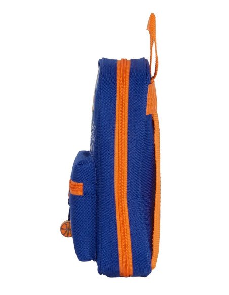 Plumier Mochila Con 4 Portatodos Vacios Valencia Basket Club | Reino Escolar: Mochilas y Regalos