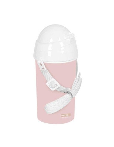 Botella 500ml Apertura Autom. Con Pajita Safta Preescolar "Unicornio" | Reino Escolar: Mochilas y Regalos