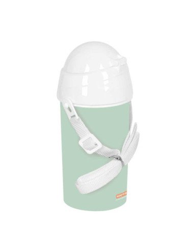 Botella 500 ml con Pajita Automática SAFTA Preescolar "Zorrito"