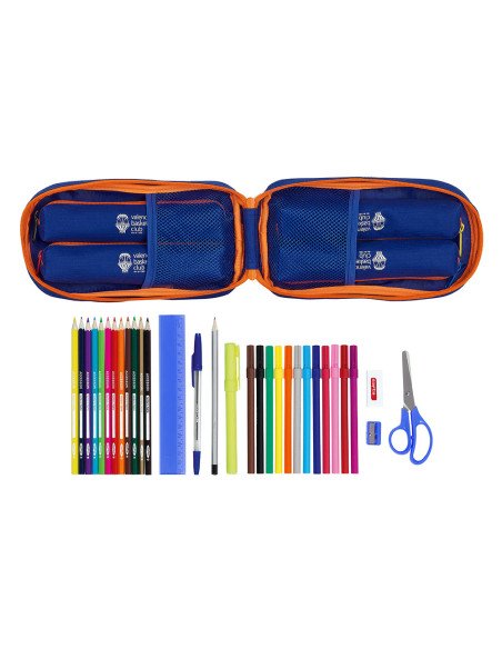 Plumier Mochila con 4 Portatodo Llenos Valencia Basket