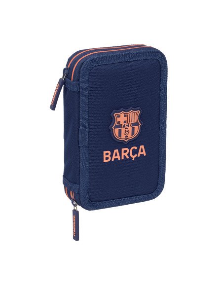 Plumier Doble Pequeño 29 piezas FC Barcelona 2A Equipación