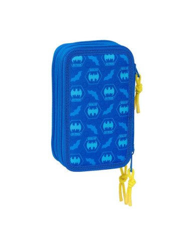 Plumier Triple 37 piezas Batman Preescolar | Reino Escolar