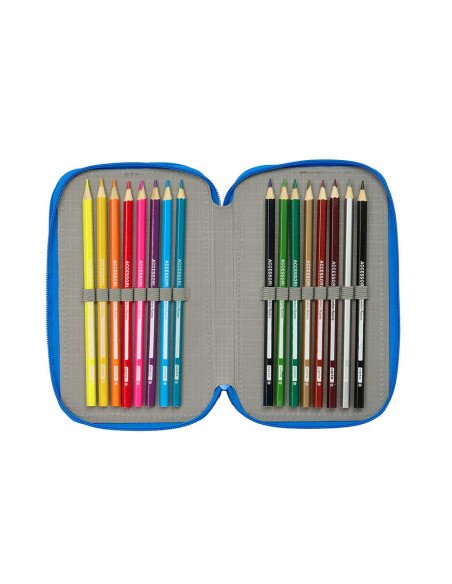 Plumier Triple 37 piezas Batman Preescolar | Reino Escolar