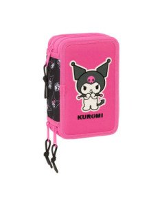 Plumier Triple 37 Pcs Kuromi | Reino Escolar: Mochilas y Regalos