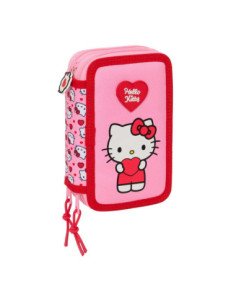 Plumier Triple 37 Pcs Hello Kitty | Reino Escolar: Mochilas y Regalos