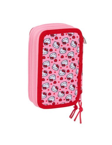 Plumier Triple 37 Pcs Hello Kitty | Reino Escolar: Mochilas y Regalos