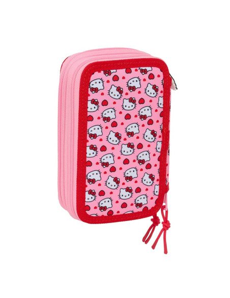 Plumier Triple 37 Pcs Hello Kitty | Reino Escolar: Mochilas y Regalos