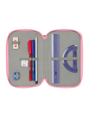 Plumier Triple 37 Pcs Hello Kitty | Reino Escolar: Mochilas y Regalos