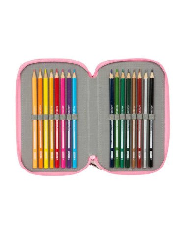 Plumier Triple 37 Pcs Hello Kitty | Reino Escolar: Mochilas y Regalos