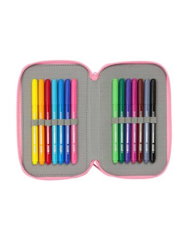 Plumier Triple 37 Pcs Hello Kitty | Reino Escolar: Mochilas y Regalos