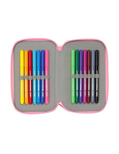 Plumier Triple 37 Pcs Hello Kitty | Reino Escolar: Mochilas y Regalos