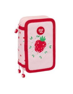 Plumier Triple 37 Pcs Glowlab "Frutitas" | Reino Escolar: Mochilas y Regalos