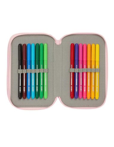 Plumier Triple 37 Pcs Glowlab "Frutitas" | Reino Escolar: Mochilas y Regalos
