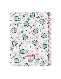 Libreta Cuarto 80 H. Tapas Duras Minnie Mouse "Minty" | Reino Escolar: Mochilas y Regalos 2