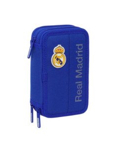 Plumier Triple 37 Pcs Real Madrid | Reino Escolar: Mochilas y Regalos