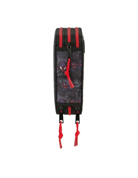 Plumier Triple 37 piezas Miles Morales | Reino Escolar