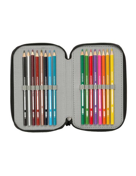 Plumier Triple 37 piezas Batman | Reino Escolar