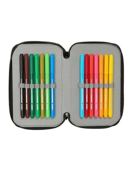 Plumier Triple 37 piezas Batman | Reino Escolar