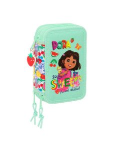 Plumier Triple 37 Pcs Dora | Reino Escolar: Mochilas y Regalos