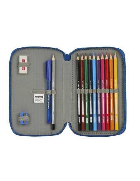 Plumier Doble Pequeño 28 piezas Blackfit8 Oxford