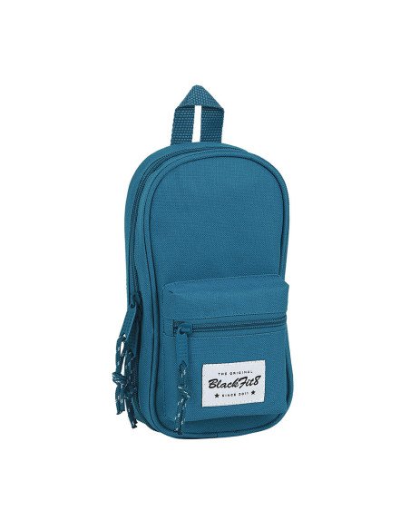 Plumier Mochila con 4 PortatodoVacio Blackfit8 Egeo | Reino Escolar: Mochilas y Regalos