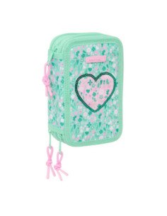 Plumier Triple 37 Pcs Safta "Cuore" | Reino Escolar: Mochilas y Regalos