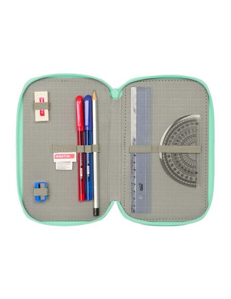 Plumier Triple 37 piezas SAFTA "Cuore" | Reino Escolar