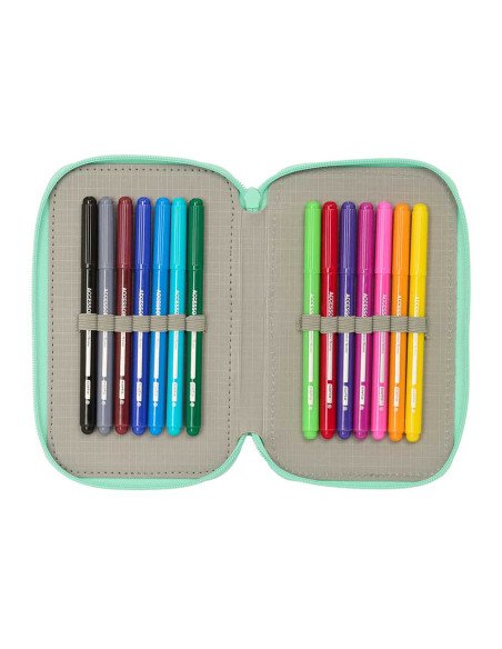 Plumier Triple 37 piezas SAFTA "Cuore" | Reino Escolar