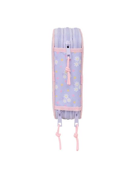 Plumier Triple 37 Pcs Safta "Bouquet" | Reino Escolar: Mochilas y Regalos