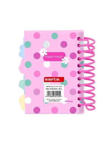 Bloc de Notas A7 Minnie Mouse "Minty" | Reino Escolar