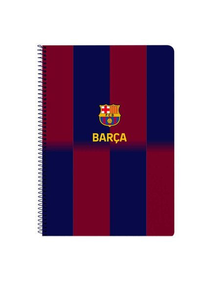 Libreta Folio 80 H. Tapas Duras F.C.Barcelona 1A Equip. 25/26 | Reino Escolar: Mochilas y Regalos