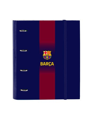 Carpeta 4 Anillas 35 mm con Recambio FC Barcelona 1ª Equipación 25/26