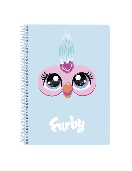 Libreta Cuarto 80 H. Tapas Duras Furby | Reino Escolar