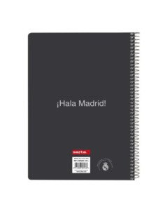 Libreta Cuarto 80 H. Tapas Duras 1Diseñ Real Madrid Equip. 25/26 | Reino Escolar: Mochilas y Regalos 2